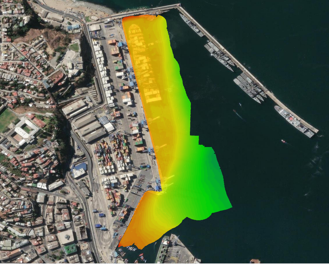 Batimetría con Valor Oceanográfico TPS Valparaíso